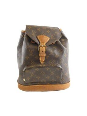 Louis Vuitton Monogram Montsouris MM Backpack Jacket